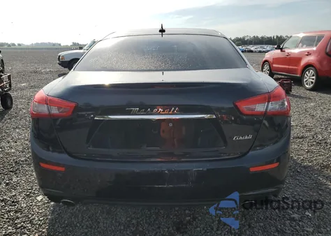 2014 Maserati Ghibli из США, поврежденный, VIN ZAM57XSA3E1086448